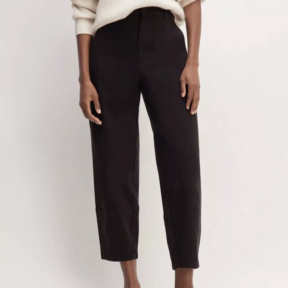 Everlane Utility Barrel Pant Black 000R